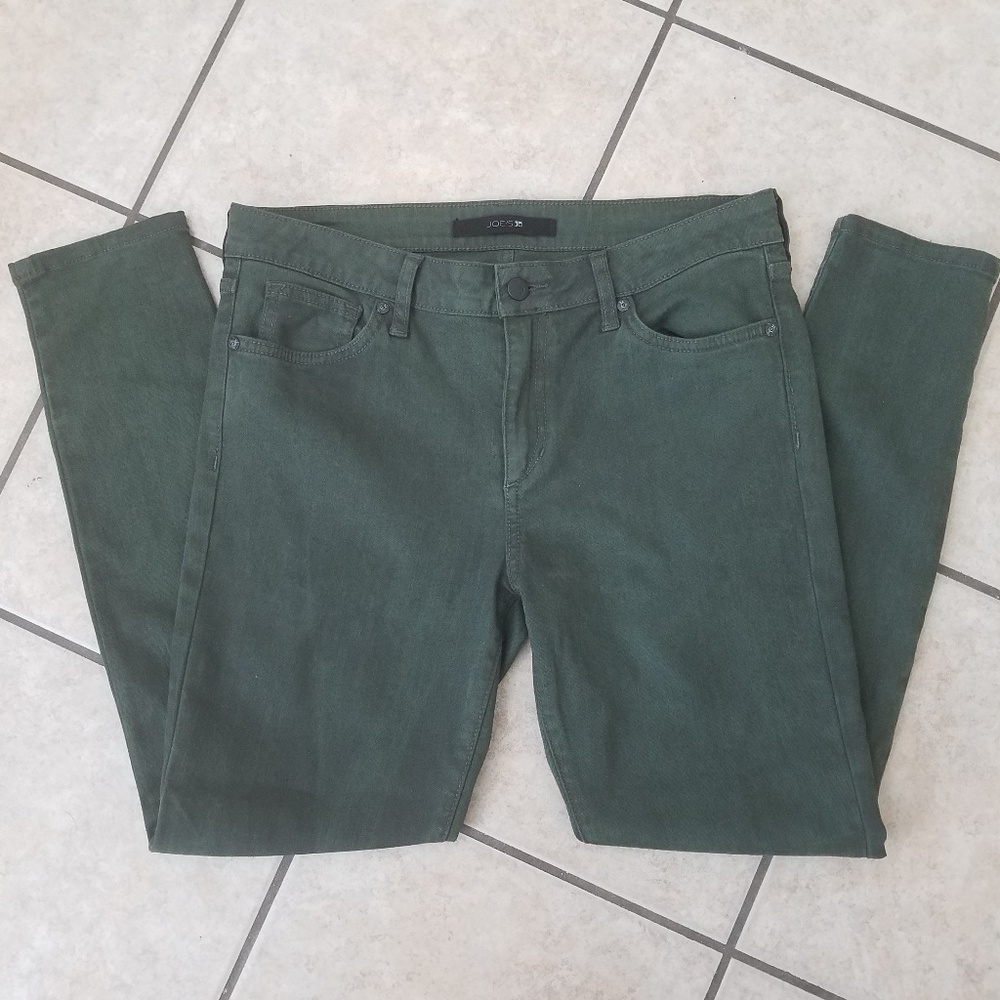 Joe's Jean's Green Skinny Jean
